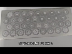 Discos de codificação óptica rotativos de 1000 cpr de gravação em metal Tolerância de 0,005 mm