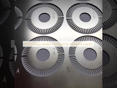 Agulhas de beleza gravadas em peças de metal para a indústria da beleza