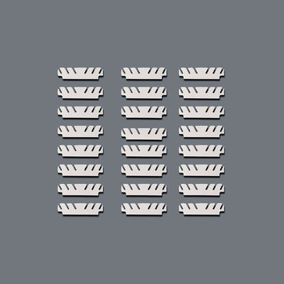 Bom preço. SUS304 SUS316 Metal Etching Razor Blade Mesh com protótipo rápido on-line