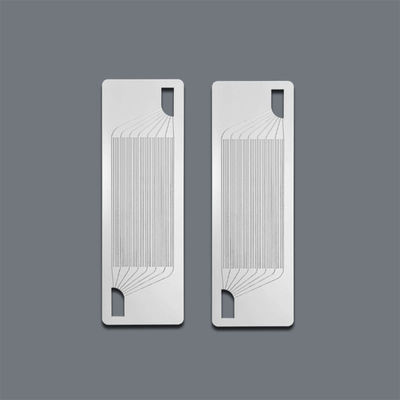 Bom preço. Placas bipolares metálicas ultrafinas de 0,1 mm gravadas sob medida para célula de combustível PEM on-line