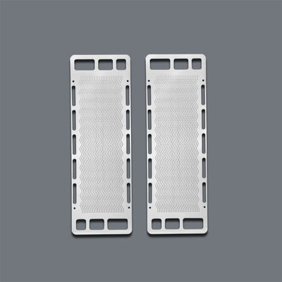 Bom preço. Placa bipolar de microcanais gravada em metal para células de combustível e eletrólisadores on-line