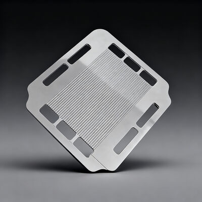 Bom preço. Serviço de gravação de titânio para placa bipolar metálica de micro fluxo de 0,6 mm de espessura on-line