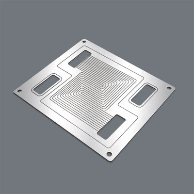 Bom preço. Precision Stainless Steel Photo Etching for 0.6mm Custom Micro Flow Channel Metallic Bipolar Plates with Ultra-Precision Microchannel Processing on-line