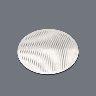 Malha filtrante de aço inoxidável 304 fotogravada de precisão com acabamento de borda lisa