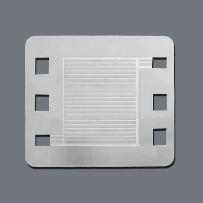 Bom preço. Placa bipolar de titânio gravada quimicamente de 0,1 mm a 1,0 mm para bateria de célula de combustível on-line