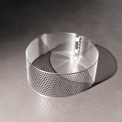 Bom preço. Filtro de malha microperfurada de aço inoxidável gravada por foto com microfuros de 0,03mm on-line