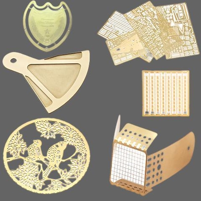 Bom preço. Marcador de cobre gravado com enfeite sofisticado artesanato on-line