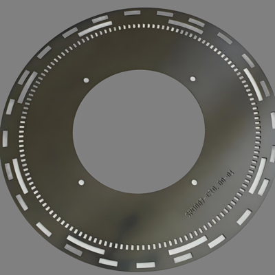 Bom preço. Chemical etching stainless steel encoder disk for optical encoder sensor  on-line