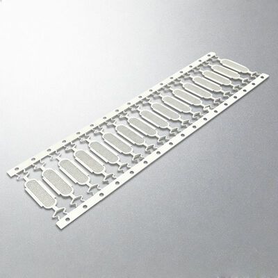 Malha de aço inoxidável gravada com foto personalizada de alta precisão para gravação química para alto-falante de celular