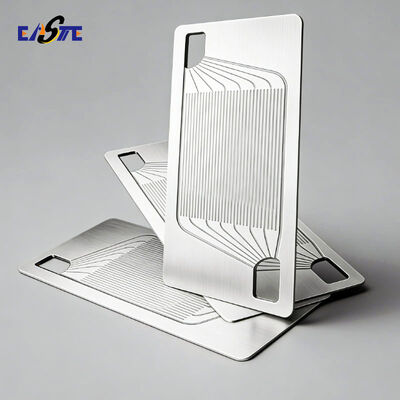 Placas bipolares personalizadas de aço inoxidável e titânio com canais de fluxo microgravados para o mercado dos EUA